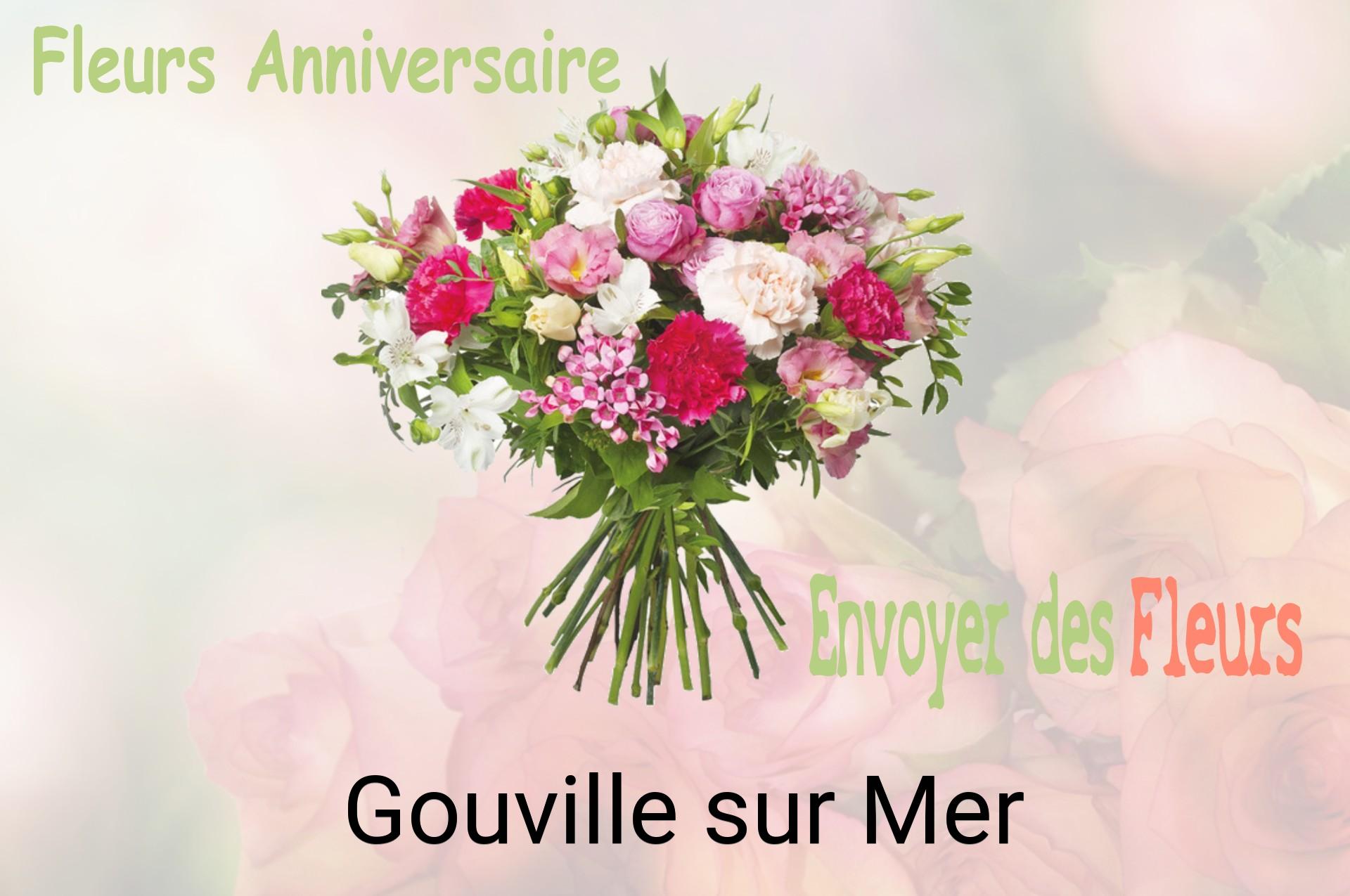 Bouquet de fleurs d’anniversaire livré à Gouville-sur-Mer