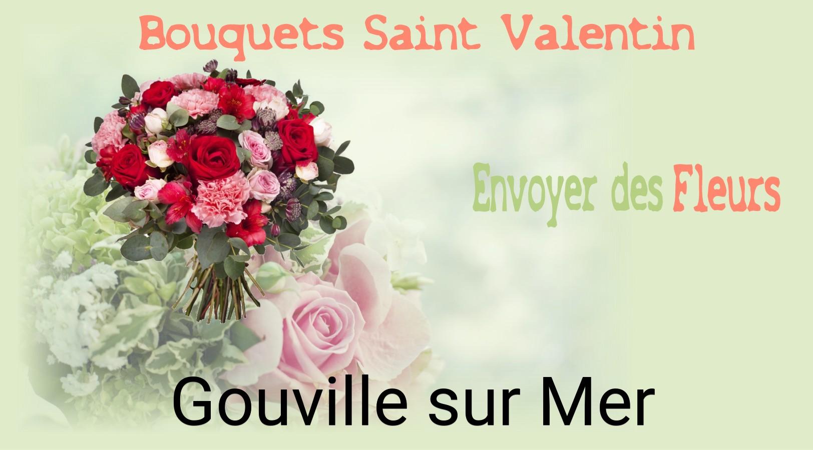 Roses de Saint-Valentin livrées à Gouville-sur-Mer