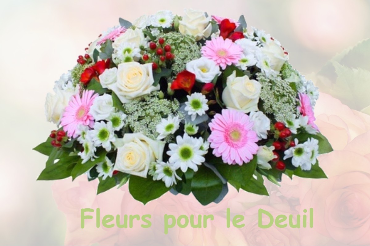 fleurs deuil GOUVILLE-SUR-MER